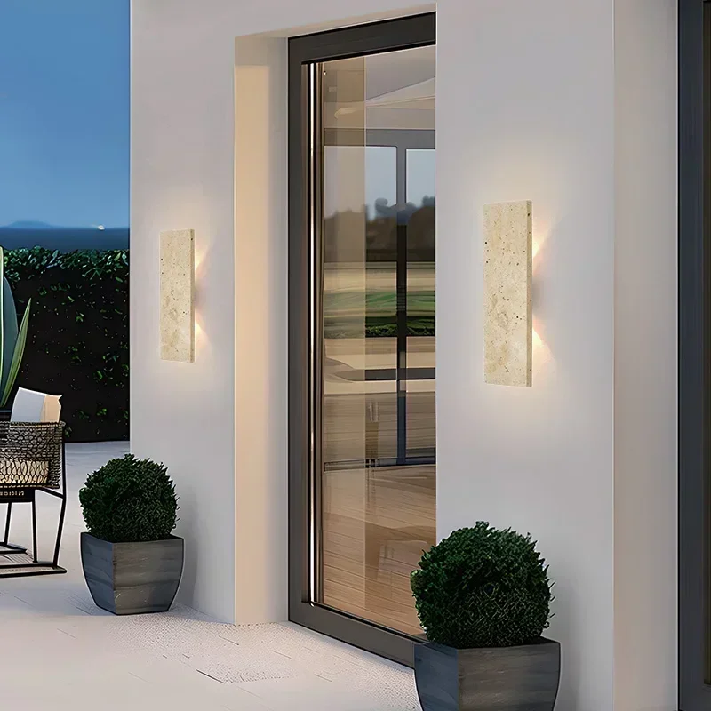 Outdoor Power Strip Weatherproof - Outdoor Waterproof Wall Lamps Strip Natural