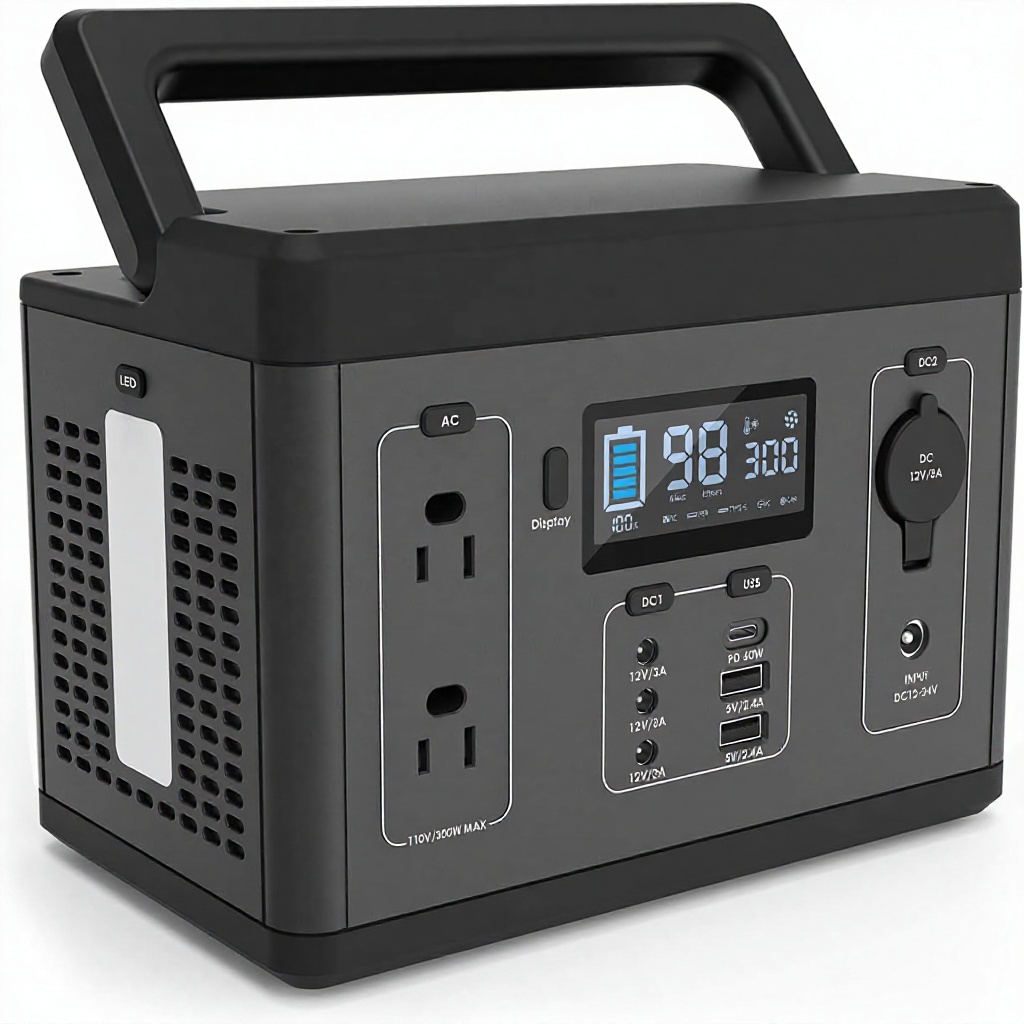 Ac Outdoor Power - Portable 500W Power Station 560Wh Lithium