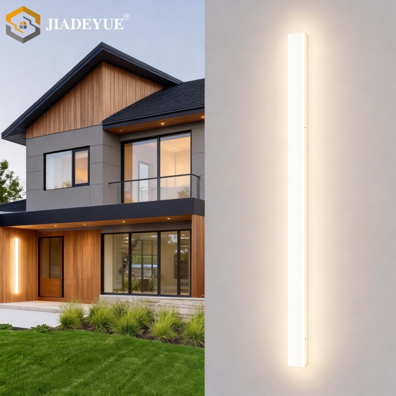 Modern Waterproof LED Long Wal - Outdoor Power Strip Weatherproof 评论和价格