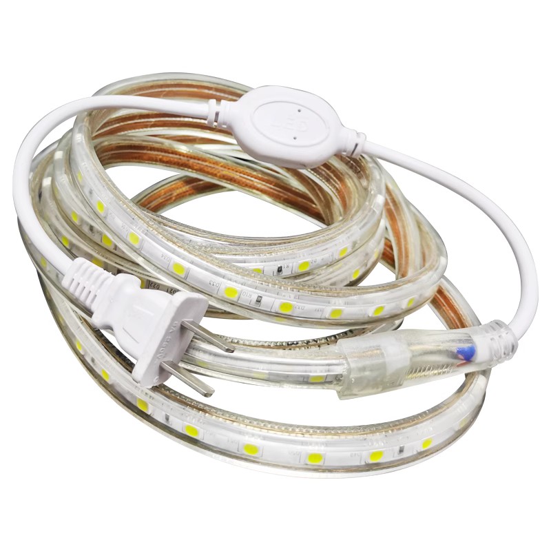 AC220V SMD 5050 LED Strips Lig - Outdoor Power Strip Weatherproof 评论和价格