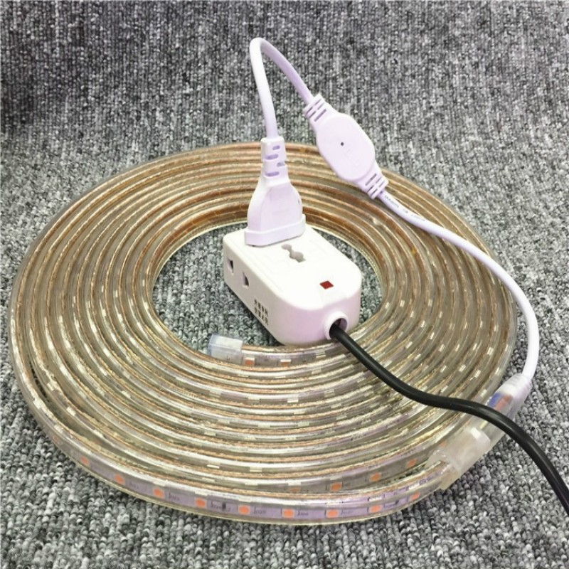 AC220V SMD 5050 LED Strips Lig - Outdoor Power Strip Weatherproof 评论和价格